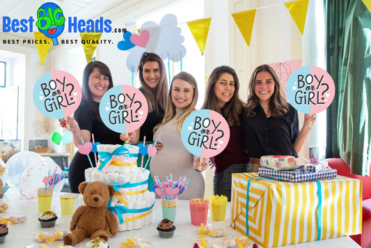 Celebrate in a BIG Way with Best BIG Heads™ at Your Baby Shower!