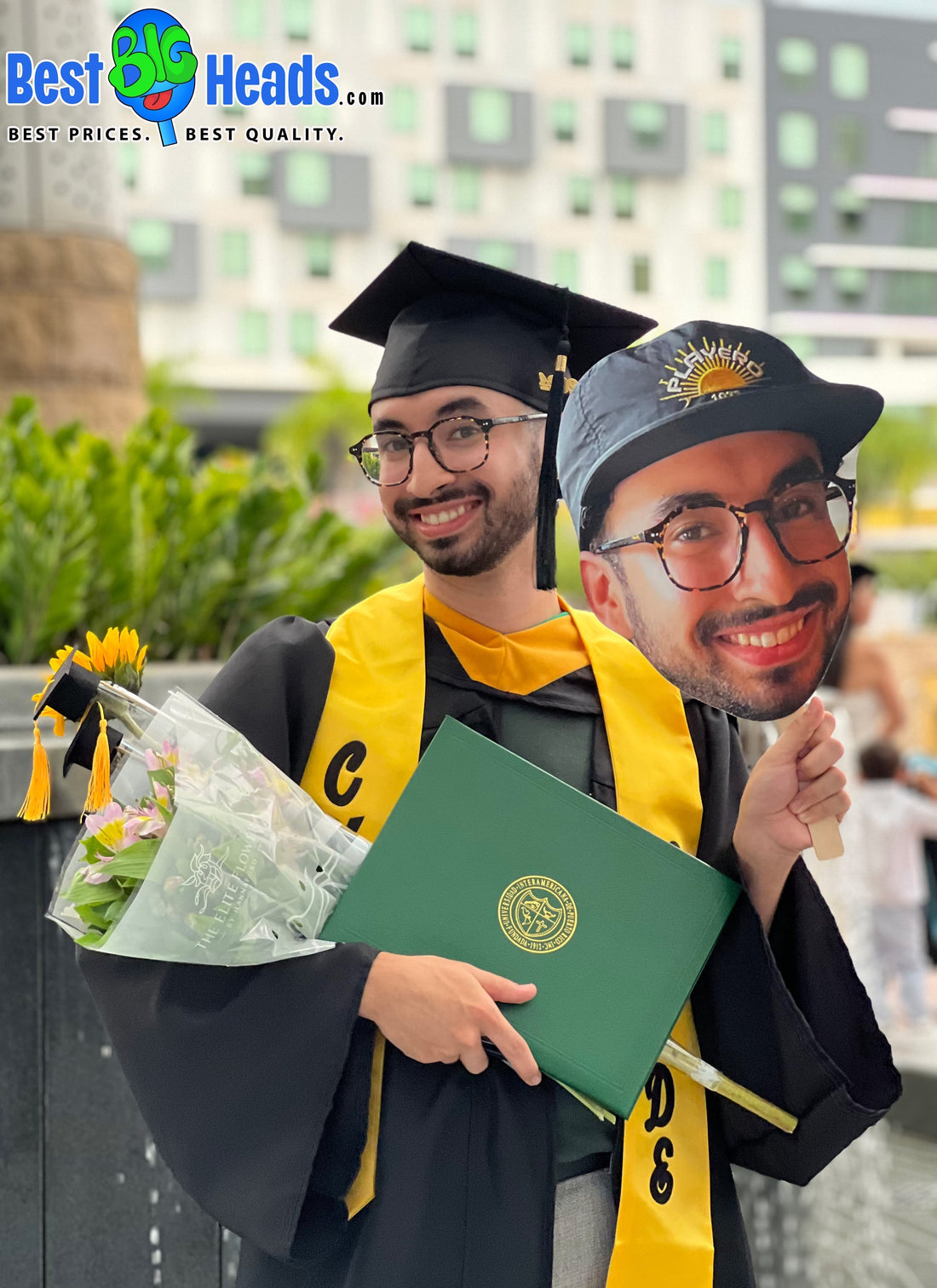 Big Cheers for Big Moments with Best BIG Heads™