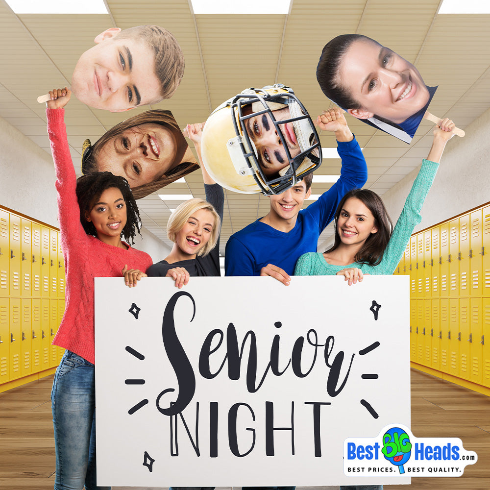 Senior Night Just Got BIGGER with Best BIG Heads™