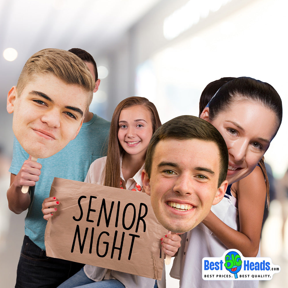 Make Senior Night Unforgettable with Best BIG Heads™!