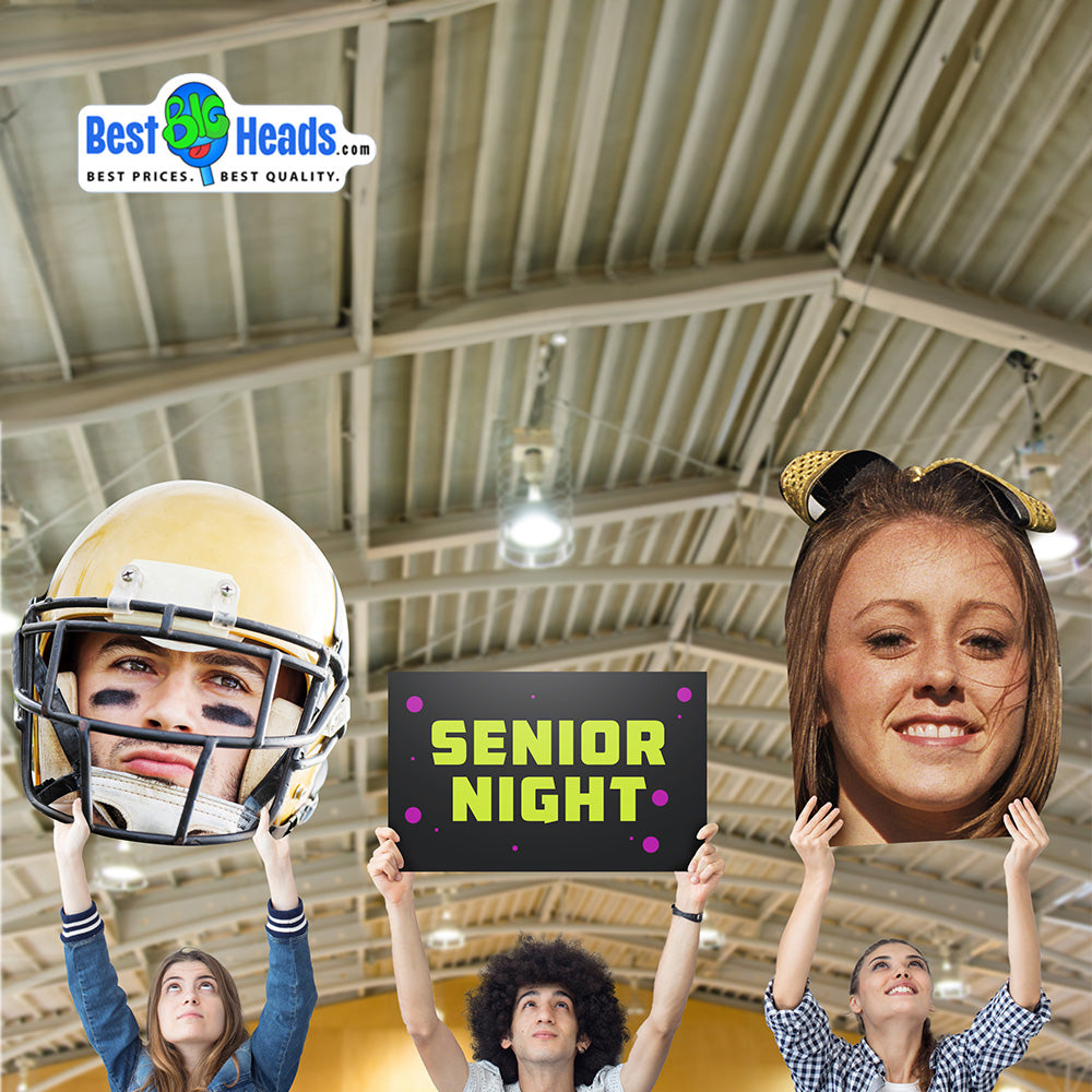 Celebrate Senior Night in a BIG Way with Best Big Heads!