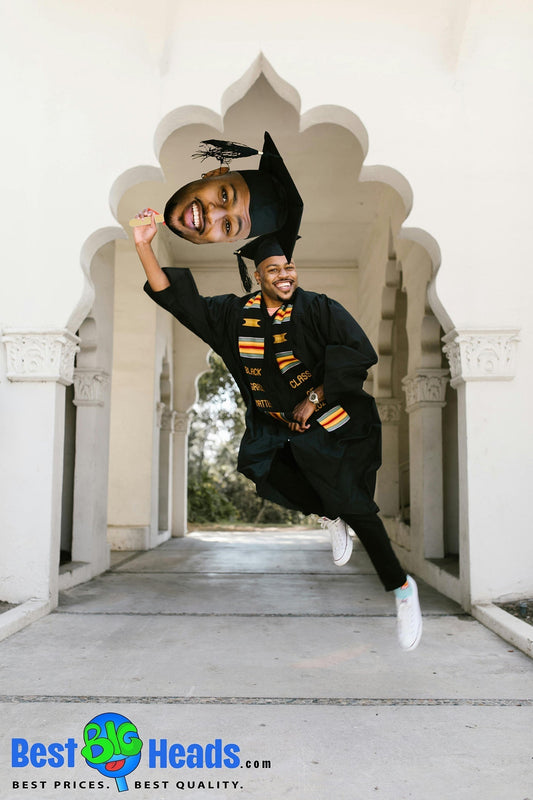 Grad Day Just Got Bigger with Best BIG Heads™