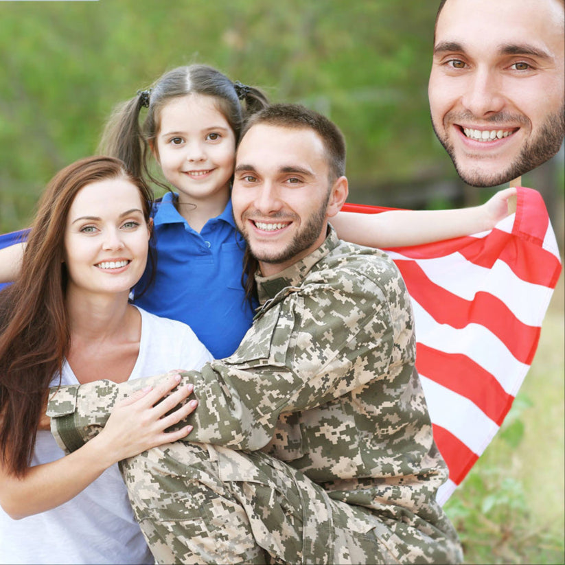 Best Cardboard Cutouts™ Military Man Pride Cutouts
